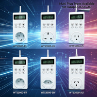 Termostato y Controlador de Humedad con WiFi de 230V para Sistemas de Calefacción Doméstica de Diseño Europeo Moderno