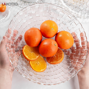 Vaisselle personnalisable de style européen bols en verre transparent divisés pour <span class=keywords><strong>la</strong></span> maison, l'hôtel et le restaurant Offre Spéciale <span class=keywords><strong>la</strong></span> verrerie - Product Image 5