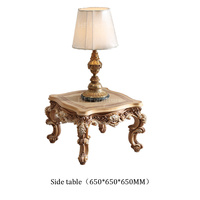 Table basse de luxe européenne table basse classique en bois massif table basse octogonale centrale design sur Offre Spéciale
