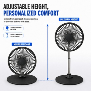 Pluska G13 Outdoor Camping Indoor Office Dual Scene Metal Bottom Base Telescopic Height Pole 3000mAh 3-Speed <b>Adjustable</b> <b>Table</b> Fa - Product Image 4
