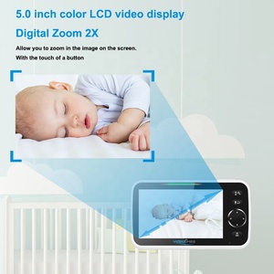 Babyphone vidéo Deux Caméras Rencontré Moniteur Audio bidirectionnel VISION Nocturne Détection Sonore Bébé Foon - Product Image 4