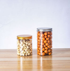 Frasco de Almacenamiento de Plástico de Alta Calidad de 500 ml, Redondo, para Mayonesa, Mermelada, Ensalada, Encurtidos, Miel, con Tapa - Product Image 3