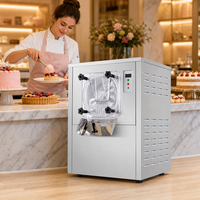 Machine à glace commerciale professionnelle pour la fabrication de glaces dures, idéale pour les glacieries et les commerces de détail, usage quotidien.