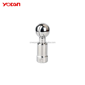 YODSN Rotary Spray Ball <strong>Pressure</strong> Washer for Stainless Steel 304 CIP <strong>Tank</strong> Cleaning Sponge Ball Threaded Pipe Connection Casting - Product Image 2