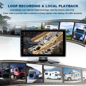 CMSV6 4G GPS 10.1 Inch IPS Màn Hình Cảm Ứng 360 Độ Toàn Cảnh Xem MDVR Xe Tải Mạng Video Recorder <span class=keywords><strong>DVR</strong></span> 4 Kênh Xe Buýt - Product Image 5