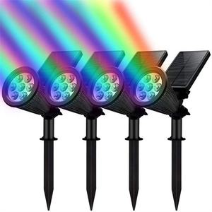 Luz Solar LED RGB de 7 Colores, Impermeable, para Exteriores, Jardín, Césped, Paisaje, Camino de Entrada, Villa, Hotel, Fiestas - Product Image 3