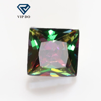 Prix de gros pointe magique fond carré coupe zircon pierre nue ongle autocollant diamant bricolage épingle à cheveux sac à chaussures bijoux strass