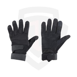 Doublesafe antideslizante motocicleta entrenamiento al aire libre mano dedo completo duro nudillo protector transpirable guantes tácticos mitones - Product Image 1