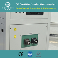 Calentador de Inducción Industrial WTR de 60KW 80KW para Ahorro de Energía, para Rodamientos de Acero, Barras de Hierro, Pernos, Máquina de Calentamiento por Inducción Magnética