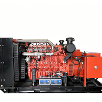 Générateur à gaz à châssis ouvert de 300 kW, refroidi par eau, avec démarrage automatique/à distance pour l'alimentation de secours industrielle