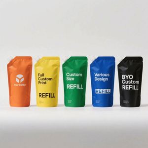 Sachets refermables personnalisés imprimés pour snacks, bonbons, gommes, chips – Emballage PE résistant à l'humidité avec impression hélio - Product Image 2