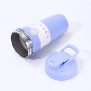 Bouteille <span class=keywords><strong>shaker</strong></span> en acier inoxydable 24 oz avec logo personnalisé, double paroi isolée sous vide, pour la gym et le fitness, avec mélangeur métallique - Product Image 5