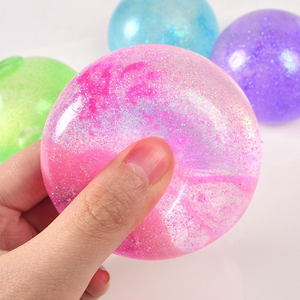 Wholesale New High Quality Popular Wholesale Colorful TPR Maltose Ball Anti-Stress Relieve Stress Toy <b>Squishy</b> Ball - Product Image 2