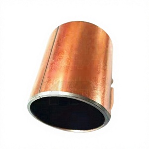 อะไหล่เครื่องจักรก่อสร้าง DU บูช PTFE แบบผสมโลหะ สำหรับกระบอกสูบเหล็กนำร่องแบบเลื่อน - Product Image 1