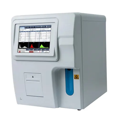 Máquina analizadora portátil barata, laboratorio completamente CBC médico, Analizador de Hematología automático de 3 partes