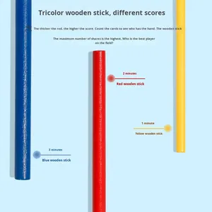Kéo Stick Board Trò Chơi Cho Trẻ Em Trong Độ Tuổi 3-6 Năm Tuổi Mẫu Giáo Lớp Học Lớn Trung Cấp Khu Vực Giáo Dục Gỗ Đồ Chơi Cho Gia Đình - Product Image 4