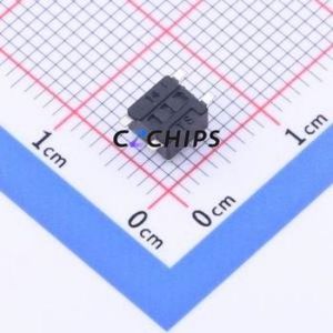 YTS-C015-1A Tactile <b>Switch</b> SMD-4P,4.5x4.5mm <b>Switch</b> Single Pole Single Throw Round Button 1.6N Vertical Mount - Product Image 2