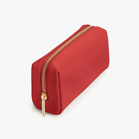 Étui de rangement compact et minimaliste personnalisé pour accessoires électroniques, chargeur, câbles, organiseur en cuir, support pour souris, pour femmes