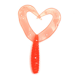 Señuelo Softworm de 7.5cm con doble cola de silicona, cebo artificial para pesca de lubina en agua dulce - Product Image 5