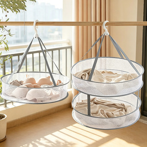 Household <b>clothes</b> drying net, sock drying <b>rack</b>, dormitory <b>clothes</b> drying <b>rack</b>, cashmere sweater drying net bag, sweater drying - Product Image 3