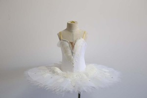 100% fatto a mano bianco floreale cigno lago bambini gonfio soffice <span class=keywords><strong>ragazze</strong></span> adulte costumi di danza professionale Tutu di balletto per <span class=keywords><strong>ragazze</strong></span> - Product Image 2