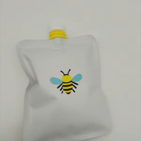 Emballage plastique Doypack personnalisé, écologique, biodégradable, 100 ml, 150 ml, avec bec verseur durable, pour cosmétiques, liquides, huiles
