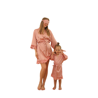 FUNG 3031 Nouvelle collection printemps, robe kimono sexy pour femme, ensemble respirant, longueur genou, manches trois quarts, grande taille
