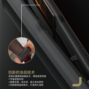 เครื่องหนีบผมตรงและม้วนผม 2-in-1 รุ่น <span class=keywords><strong>JRL</strong></span> Eagle Fortress ทำจากสแตนเลส พร้อมด้ามจับพลาสติก สำหรับมืออาชีพ - Product Image 5