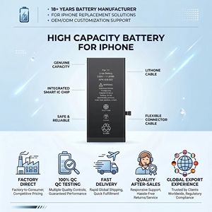 Fabrication en gros d'usine de toutes les batteries de téléphones portables pour iPhone 7 8 X Xr Xs 11 12 Mini 13 14 15 Pro Max, remplacement de la <span class=keywords><strong>batterie</strong></span> <span class=keywords><strong>6S</strong></span> - Product Image 2