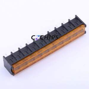 DBT50G-8.25-10P Barrier Terminal Block Through hole Component (THT),P=8.25mm Connector Three Sides 8.25mm 1x10P Edge Pin - Product Image 1