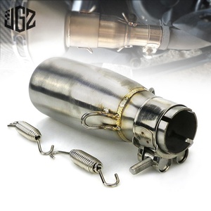 Tubo de escape medio para motocicleta, silenciador de enlace de conexión deslizante para Piaggio MP3 <span class=keywords><strong>125</strong></span> 250 300 LT BEVERLY <span class=keywords><strong>125</strong></span> 300 <span class=keywords><strong>X10</strong></span> <span class=keywords><strong>125</strong></span> - Product Image 2