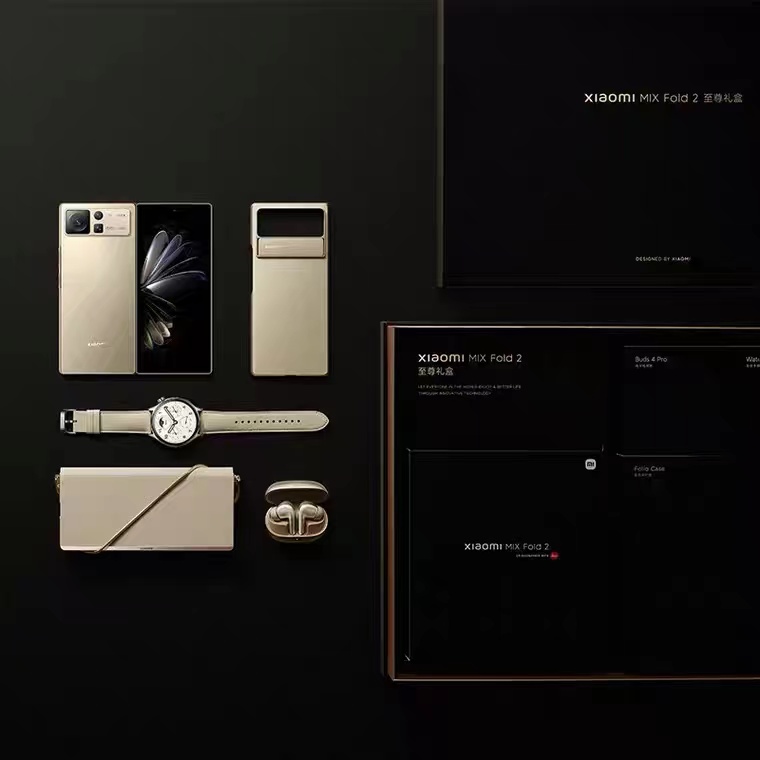 New Xiaomi Mix Fold 2 Mobile Phone Snapdragon Gen 8+ Camera
