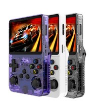 Nouvelle console portable R36S HD PS1 sans fil à double système et grand écran, idéale pour les jeux d'arcade rétro PSP et les jeux RPG transfrontaliers