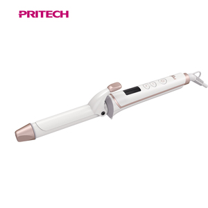 PRITECH Céramique Revêtement <span class=keywords><strong>Cheveux</strong></span> Fer À <span class=keywords><strong>Friser</strong></span> affichage LCD Contrôle de La Température Électrique Bigoudi - Product Image 4