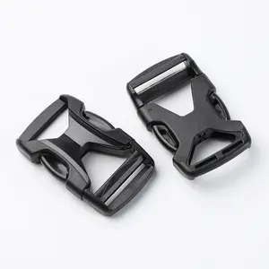 Buckles 25mm Backpacks Release Plastic Buckle Webbing Adjustable Plastic Clip Side Release Quick Buckle For Tactical Bags