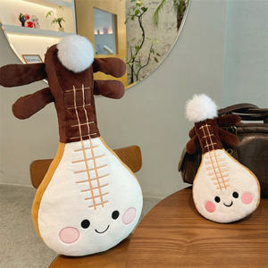 Peluche musicale personnalisée OEM nouvelles peluches de haute qualité conception drôle mignon guitare forme poupée oreiller - Product Image 6