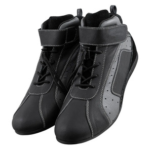 Botas de Carreras de Cuero Todoterreno para Motocicleta, Unisex, de Alta Calidad, Zapatos Deportivos de Karting, Zapatos Personalizados para Pilotos de Automovilismo - Product Image 1