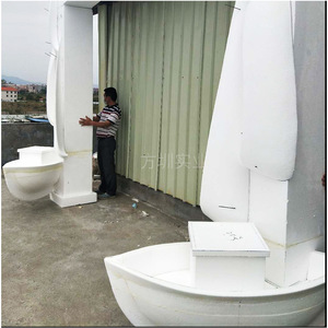 โบลาลาร์ เคมาชาซี ของตกแต่งสวนรูปเรือใบพลาสติกสำหรับติดประตู - Product Image 4