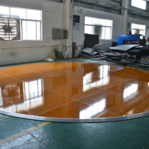 Piste de danse ronde circulaire de mariage <span class=keywords><strong>moins</strong></span> chère pour la location de mariage - Product Image 1