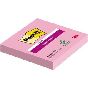 Post-it Notas Super Adhesivas Rosa 90 Hojas 654-6SS-PNK - Product Image 1