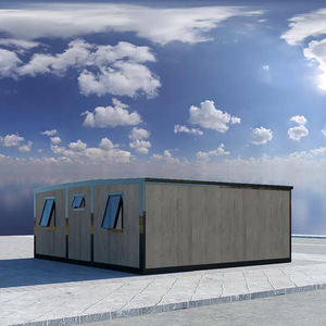 Maison Modulaire Préfabriquée Moderne en Panneaux Sandwich, Conteneur de Luxe 40 pieds, 3 Chambres, Réduit la <span class=keywords><strong>Facture</strong></span> d'Électricité pour Villa - Product Image 3