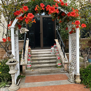 Treillis arqué en alliage d'aluminium 6063-T5 pour légumes, clôture de sécurité, structure antirouille pour haricots et pois dans les bacs surélevés - Product Image 3