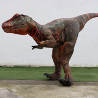 Costume de dinosaure d'Halloween personnalisé pour parc d'attractions, grandeur nature, en métal, pour intérieur/extérieur, garderie, aéroport, espace public