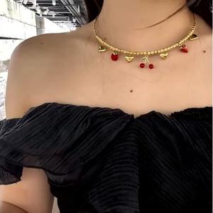 สร้อยคอสแตนเลส250922 Xuping <span class=keywords><strong>ttm</strong></span> สร้อยคอชุบทอง14K หลายสไตล์สำหรับผู้หญิงสร้อยคอเครื่องประดับแฟชั่น - Product Image 1