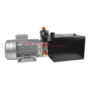 China fabriek directe verkoop Nieuwe 2.2KW draagbare hydraulische aggregaat dubbelwerkend 220V AC 18MPA heftruck - Product Image 6