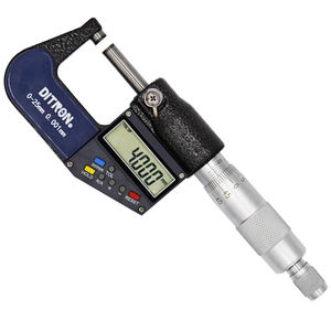 इलेक्ट्रॉनिक बाहर माइक्रोमीटर 0-25 मिमी अतिरिक्त डिजिटल कैलिपर स्टेनलेस स्टील स्पिंडल 25-50 मिमी डिजिटल माइक्रोमीटर 0.001 मिमी डिजिटल माइक्रोमीटर - Product Image 4