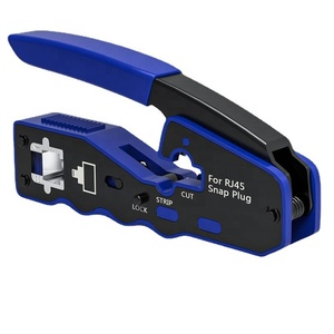 Outil de sertissage <span class=keywords><strong>RJ45</strong></span> avec <span class=keywords><strong>pince</strong></span> <span class=keywords><strong>Rj45</strong></span> <span class=keywords><strong>Pince</strong></span> modulaire à sertir <span class=keywords><strong>pour</strong></span> fils <span class=keywords><strong>Pince</strong></span> à sertir <span class=keywords><strong>pour</strong></span> des connexions <span class=keywords><strong>Rj45</strong></span> pratiques - Product Image 1