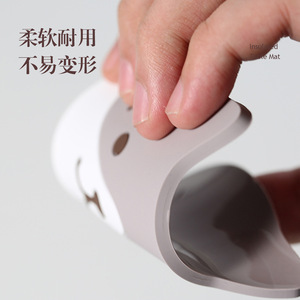 แผ่นรองแก้วรูปแมวน่ารัก PVC ทนความร้อน สำหรับวางแก้วน้ำชา กาแฟ - Product Image 3