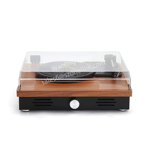 Tourne-disque <span class=keywords><strong>vinyle</strong></span> portable de haute qualité avec 2 haut-parleurs externes, lecteur de gramophone, lecteur audio et de disques vinyles - Product Image 5