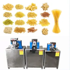 Italiano-De-máquina De tornillo Italia frito grande De pequeños macarrones haciendo máquina De Pasta máquina De macarrones-Producción-línea extrusora